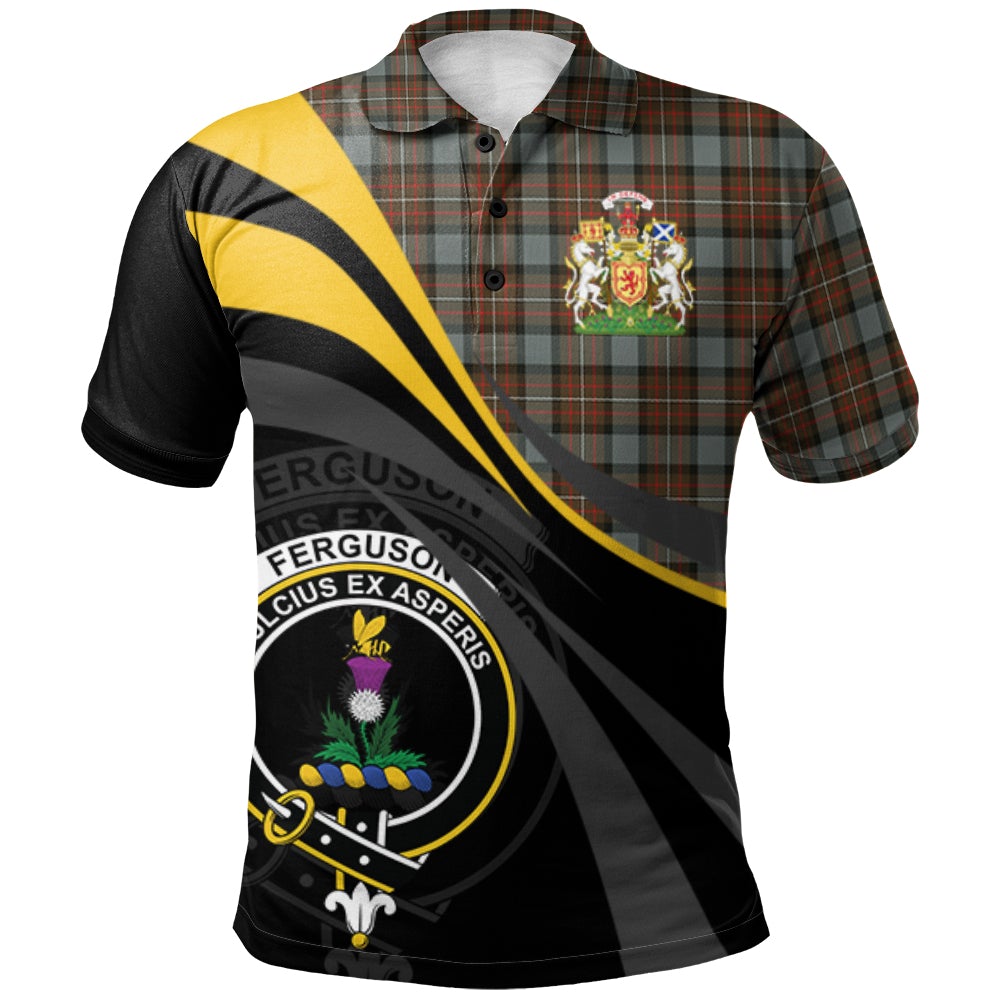 Ferguson Weathered Tartan Polo Shirt - Royal Coat Of Arms Style