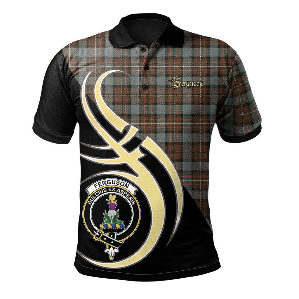 Ferguson Weathered Tartan Polo Shirt - Believe In Me Style