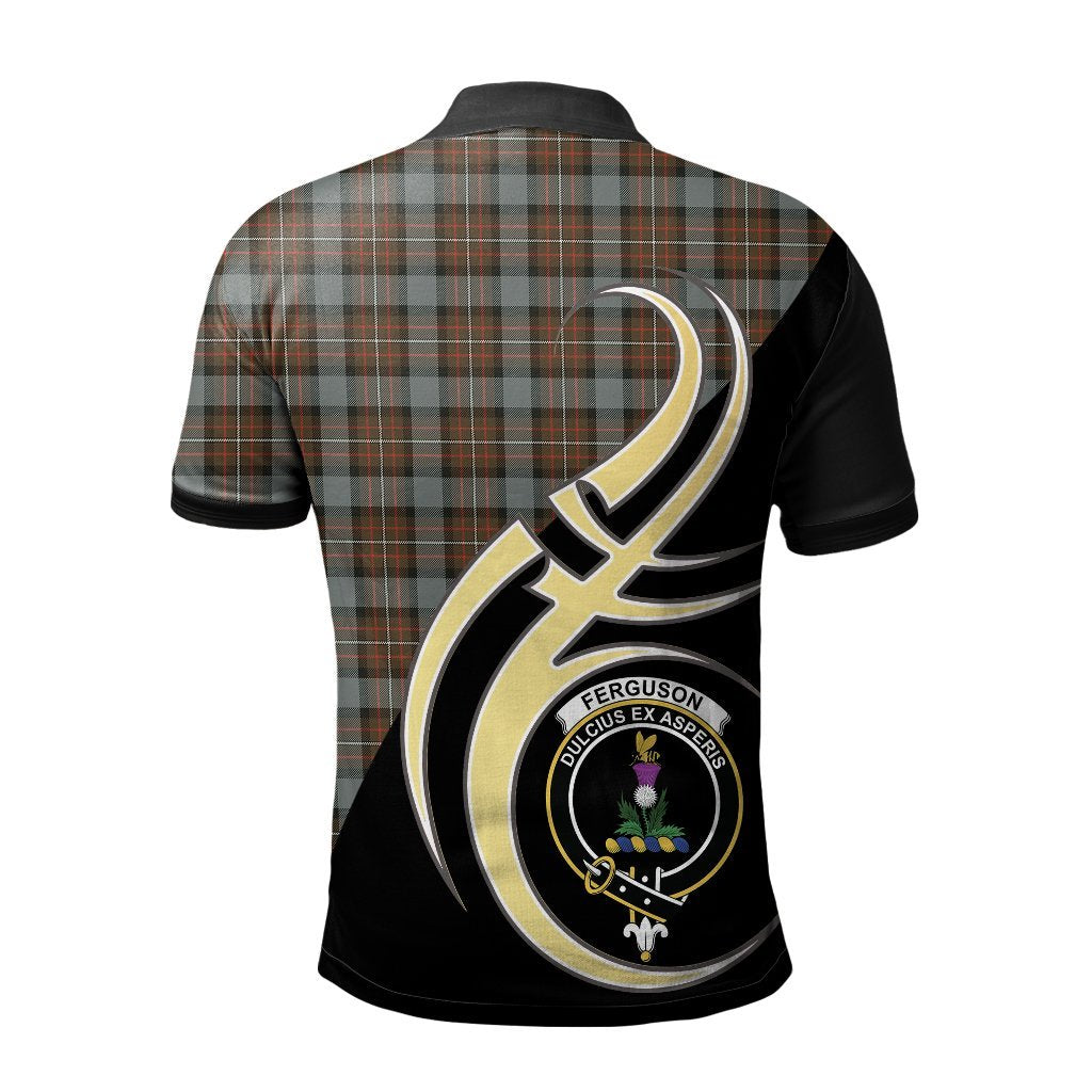 Ferguson Weathered Tartan Polo Shirt - Believe In Me Style