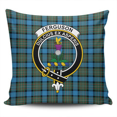 Scottish Fergusson Ancient Tartan Crest Pillow Cover - Tartan Cushion Cover