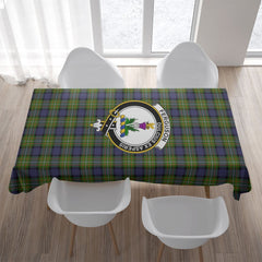 Fergusson Modern Tartan Crest Tablecloth