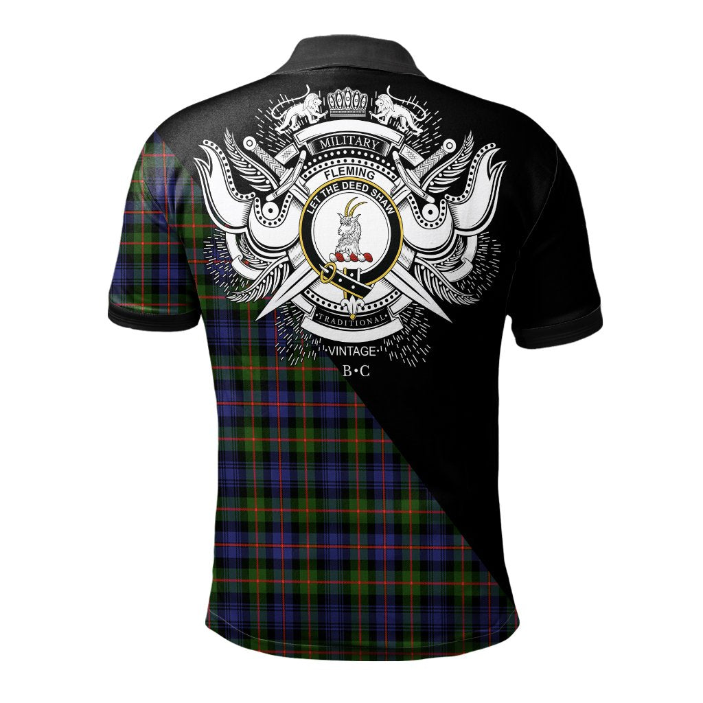 Fleming Clan - Military Polo Shirt