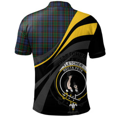 Fletcher Tartan Polo Shirt - Royal Coat Of Arms Style