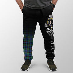 Fletcher Ancient Tartan Crest Jogger Sweatpants - Alba Celtic Style