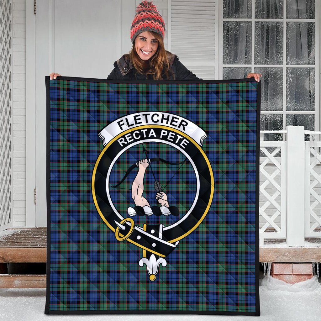 Fletcher Ancient Tartan Crest Quilt