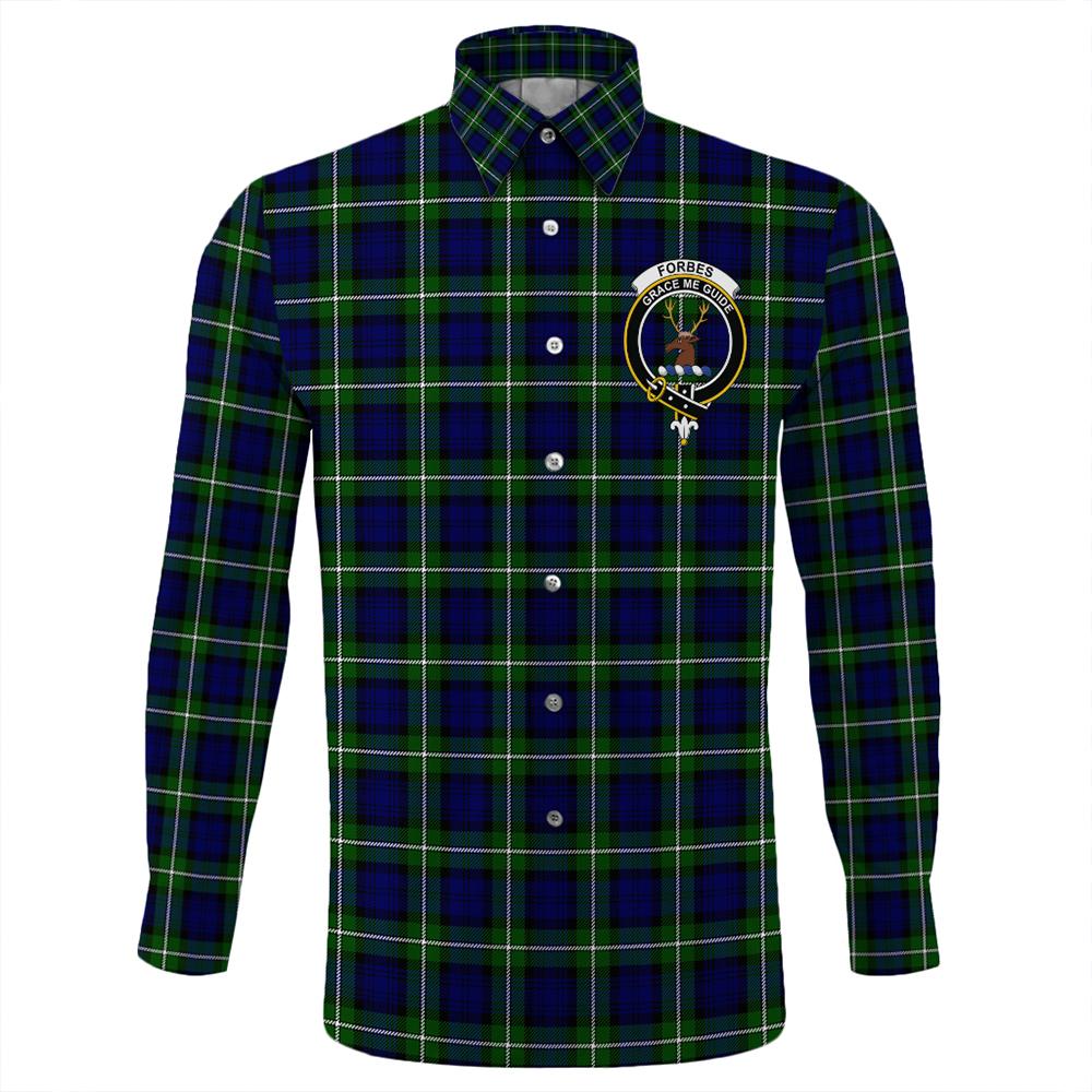 Forbes Modern Tartan Long Sleeve Button Shirt