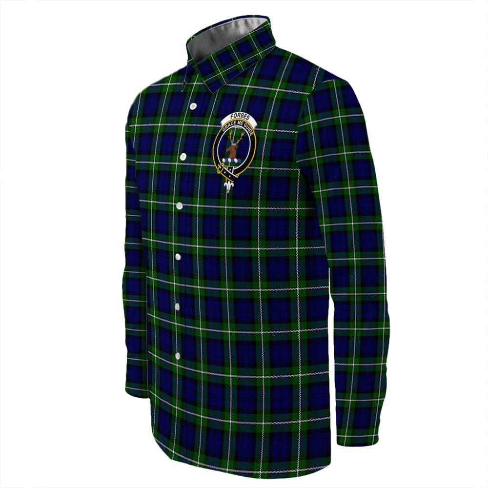 Forbes Modern Tartan Long Sleeve Button Shirt