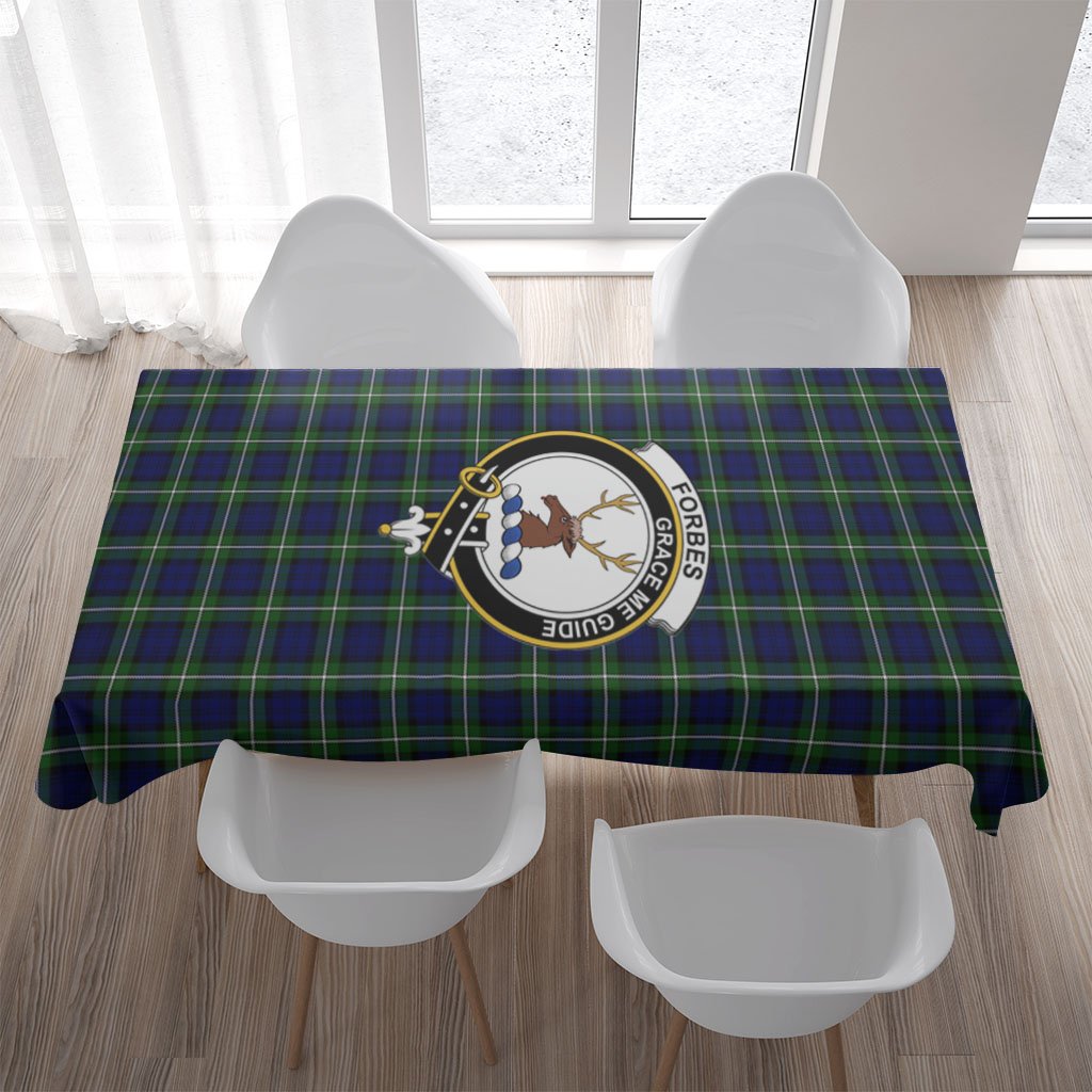 Forbes Tartan Crest Tablecloth
