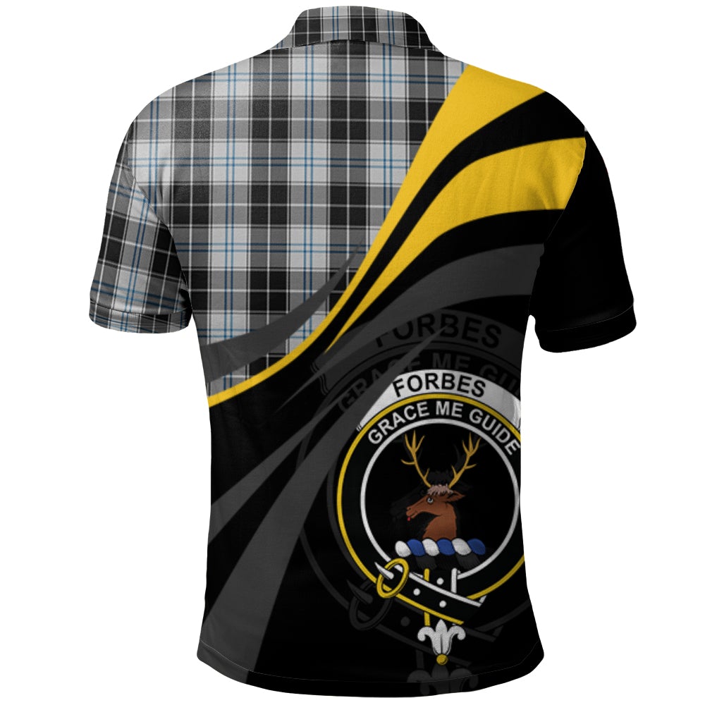 Forbes Dress Originaux Tartan Polo Shirt - Royal Coat Of Arms Style