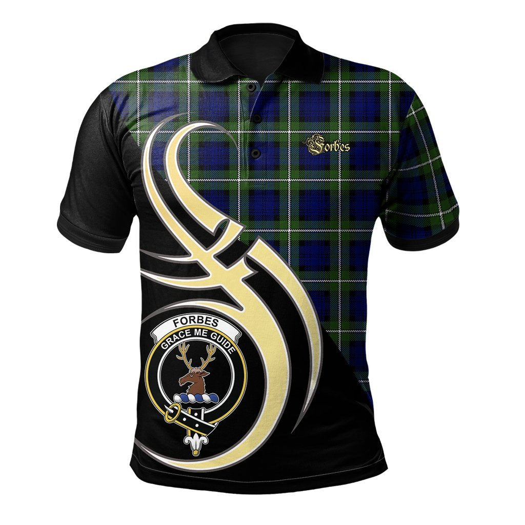 Forbes Modern Tartan Polo Shirt - Believe In Me Style