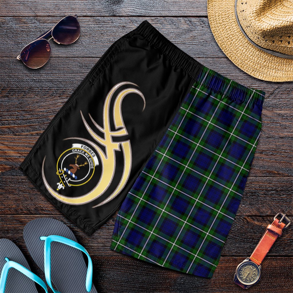 Forbes Modern Tartan Crest Men's Short PM8