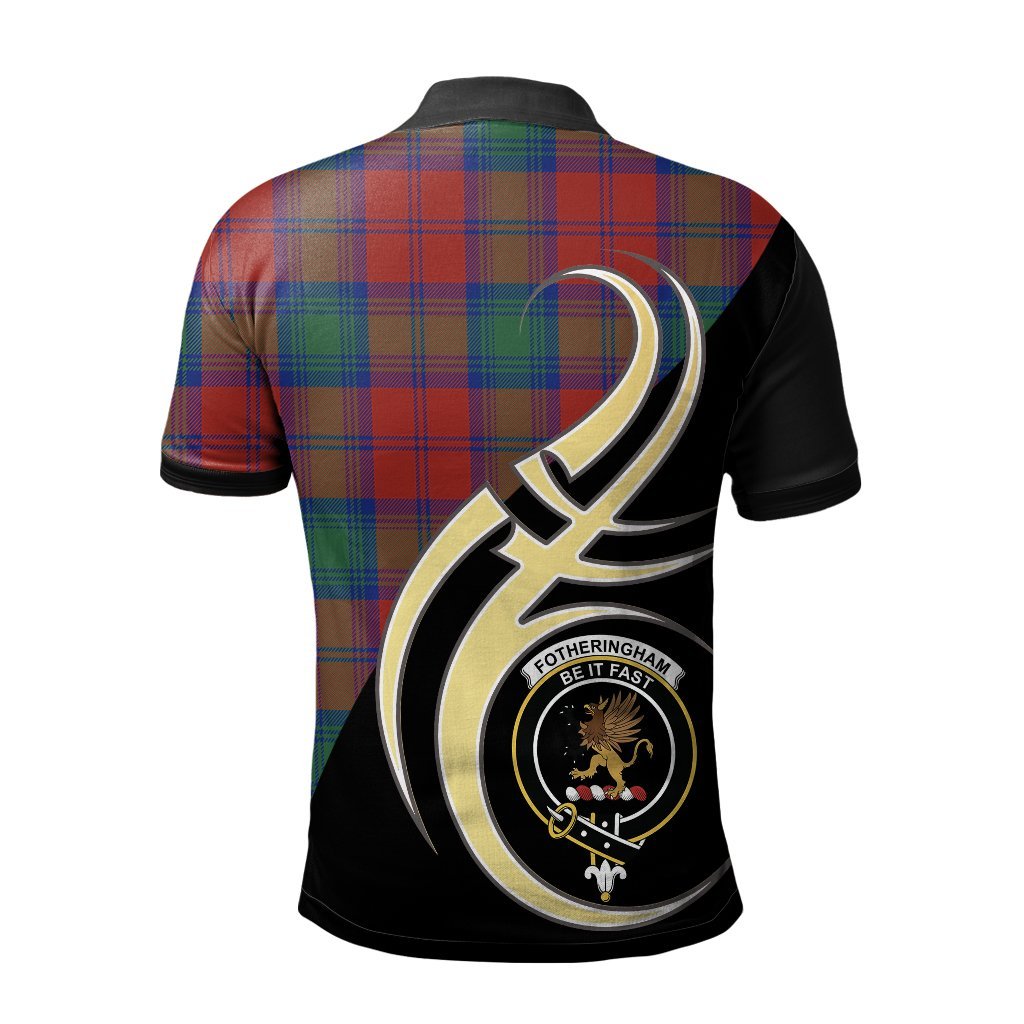 Fotheringham Modern Tartan Polo Shirt - Believe In Me Style