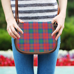 Fotheringham Modern Tartan Saddle Handbags