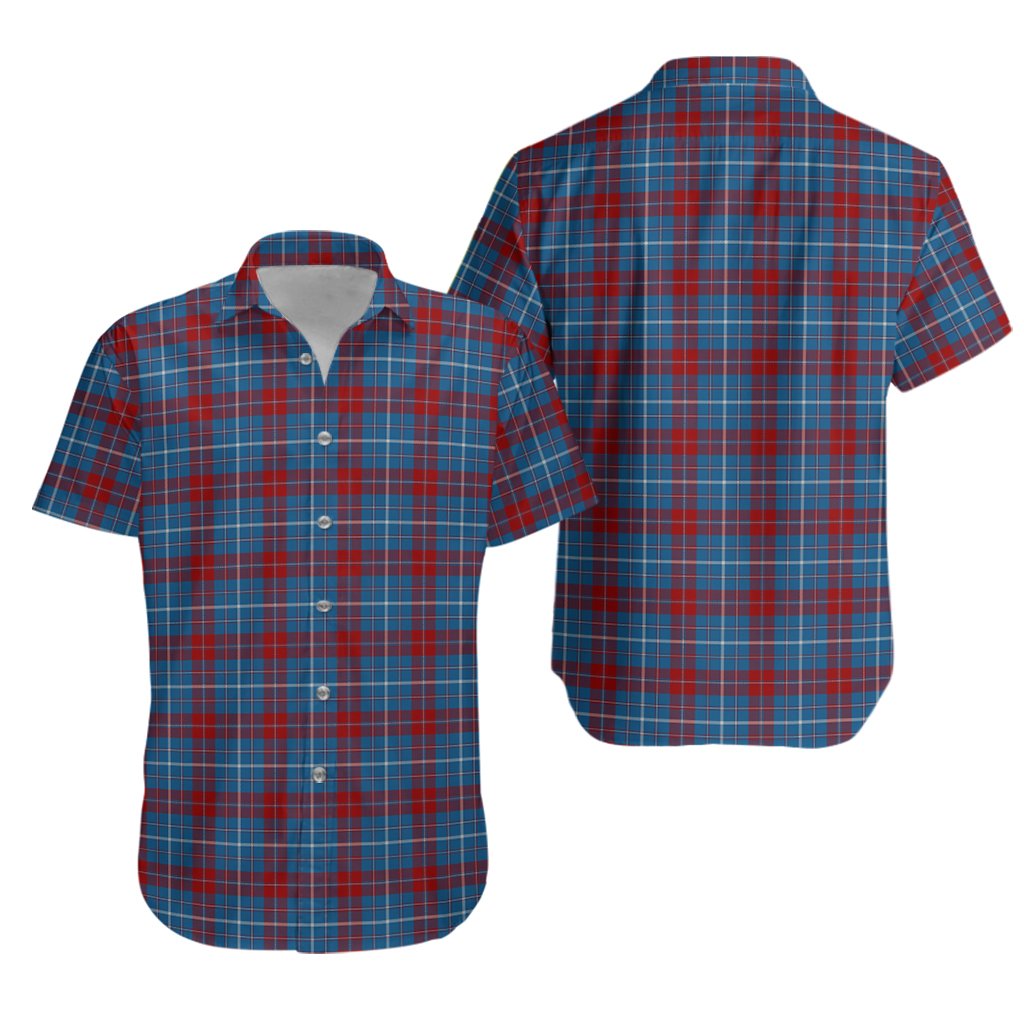 Frame Tartan Hawaiian Shirt