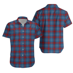 Frame Tartan Hawaiian Shirt
