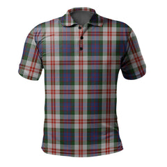 Fraser Red Dress Tartan Polo Shirt