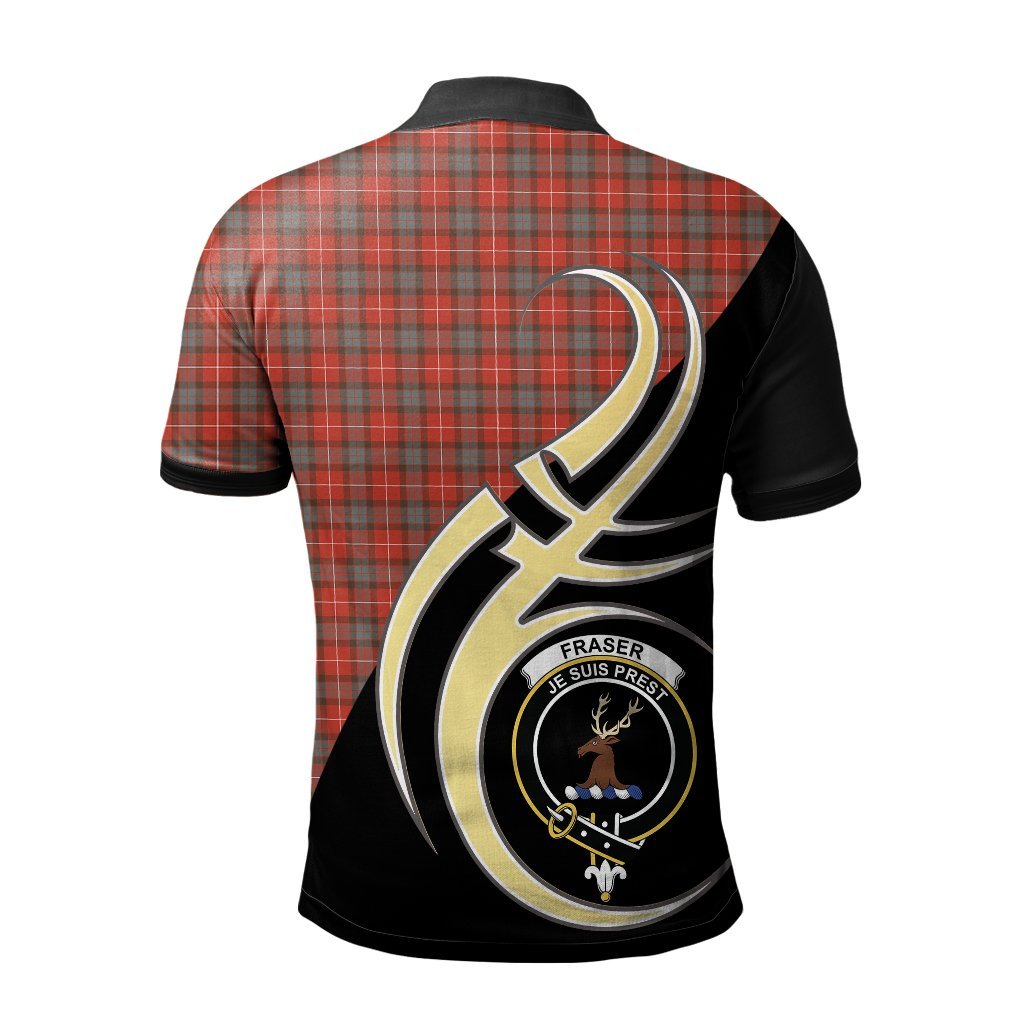 Fraser Weathered Tartan Polo Shirt - Believe In Me Style