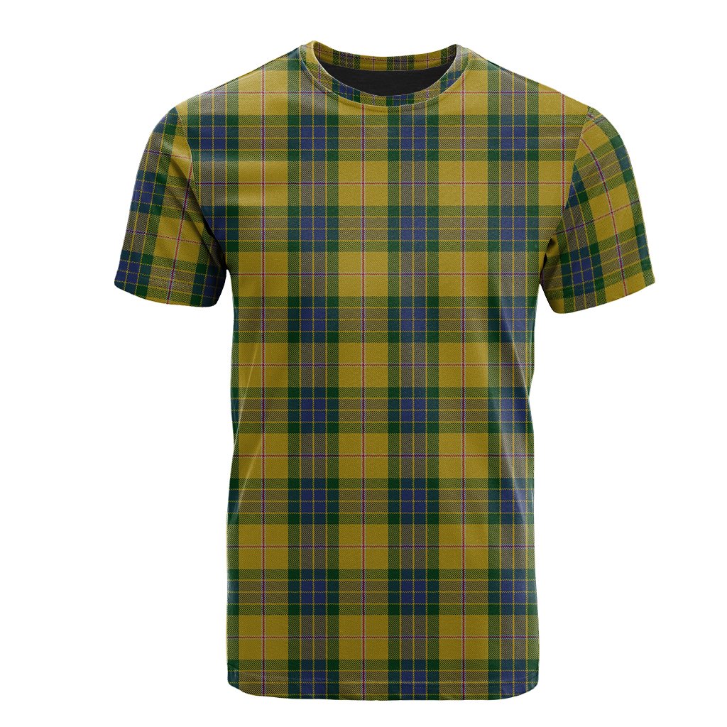 Fraser Yellow Tartan T-Shirt