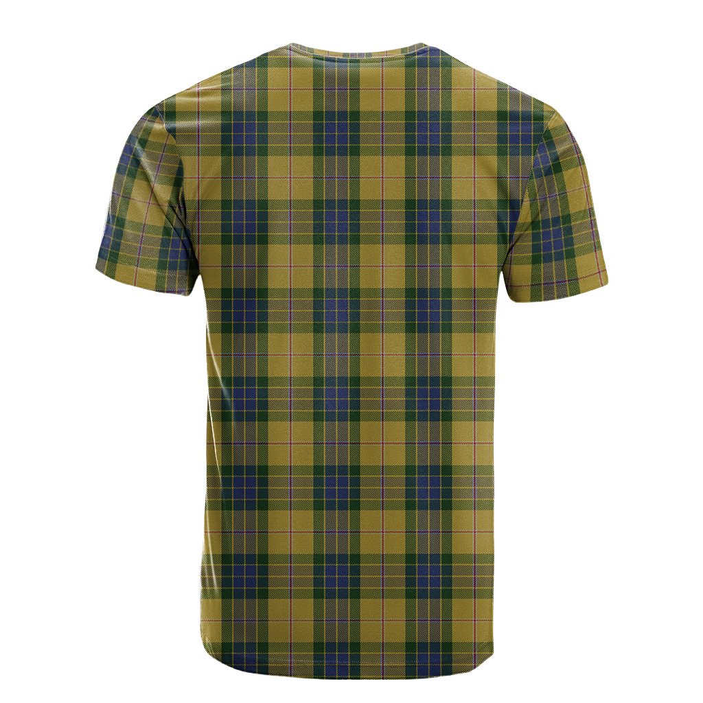 Fraser Yellow Tartan T-Shirt