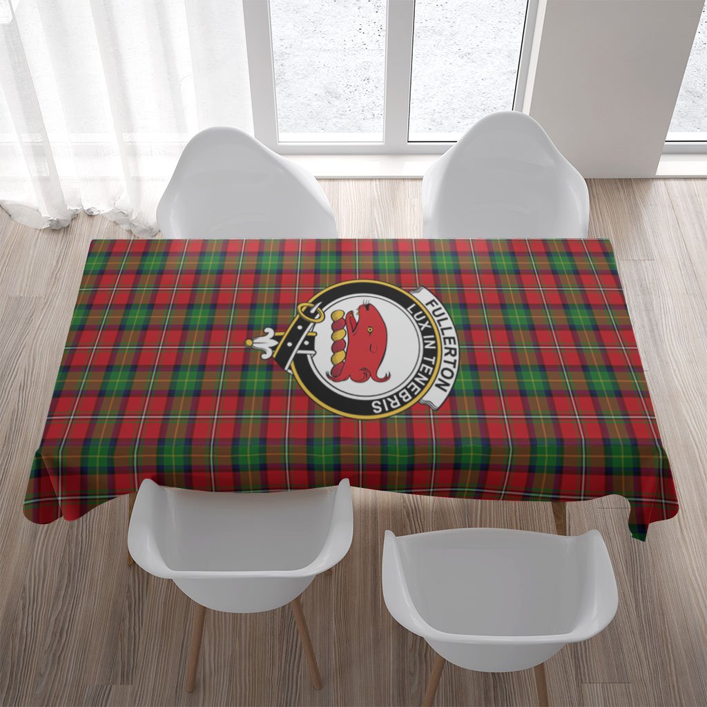 Fullerton Tartan Crest Tablecloth
