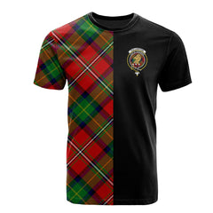 Fullerton Tartan T-Shirt Half of Me - Cross Style