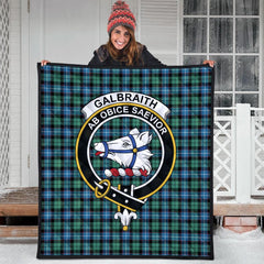 Galbraith Ancient Tartan Crest Quilt