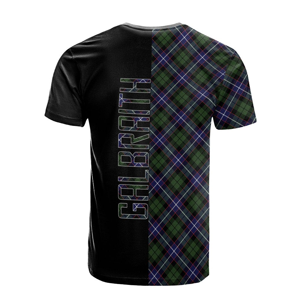 Galbraith Modern Tartan T-Shirt Half of Me - Cross Style