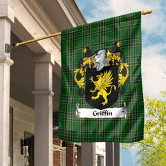Griffin Tartan Crest Garden Flag