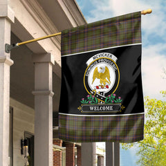 McVicker Tartan Crest Garden Flag - Welcome Style