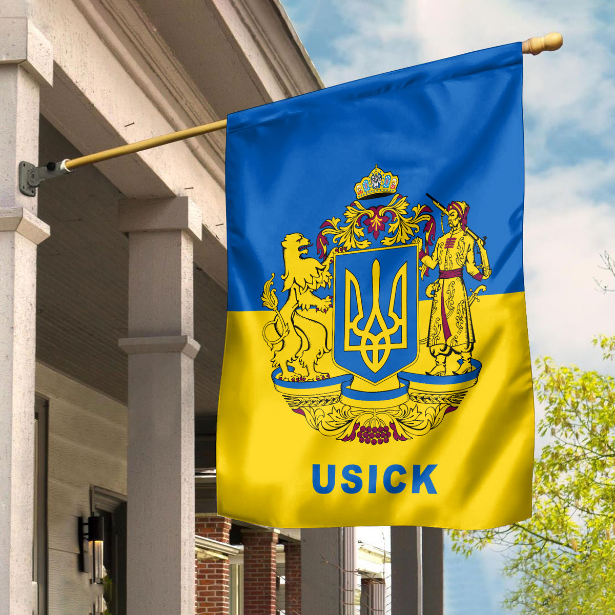 [Custom] - Ukraine Garden Flag - USICK