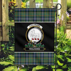 Cochrane Ancient Tartan Crest Garden Flag - Welcome Style