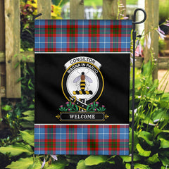 Congilton Tartan Crest Garden Flag - Welcome Style