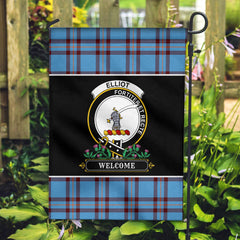 Elliot Ancient Tartan Crest Garden Flag - Welcome Style