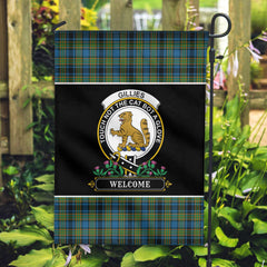 Gillies Ancient Tartan Crest Garden Flag - Welcome Style
