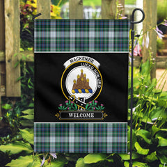 MacKenzie Dress Ancient Tartan Crest Garden Flag - Welcome Style