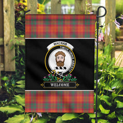 MacNab Ancient Tartan Crest Garden Flag - Welcome Style