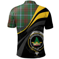 Gayre Tartan Polo Shirt - Royal Coat Of Arms Style