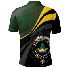 Gayre Bodyguard 01 Tartan Polo Shirt - Royal Coat Of Arms Style
