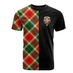 Gibson Tartan T-Shirt Half of Me - Cross Style