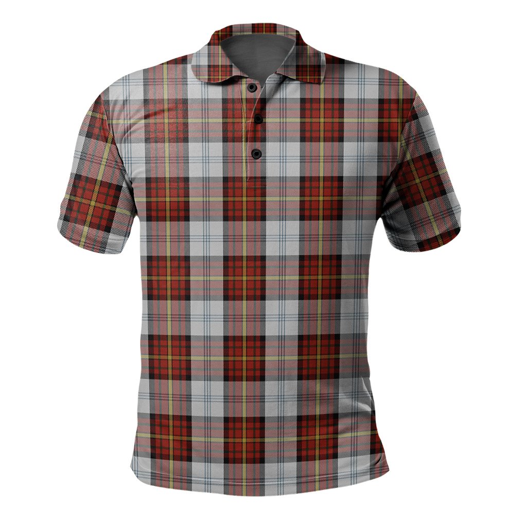 Gillies Red Dress Tartan Polo Shirt