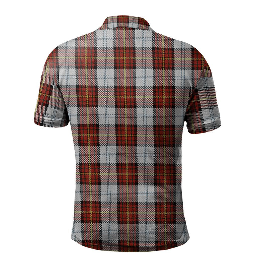 Gillies Red Dress Tartan Polo Shirt