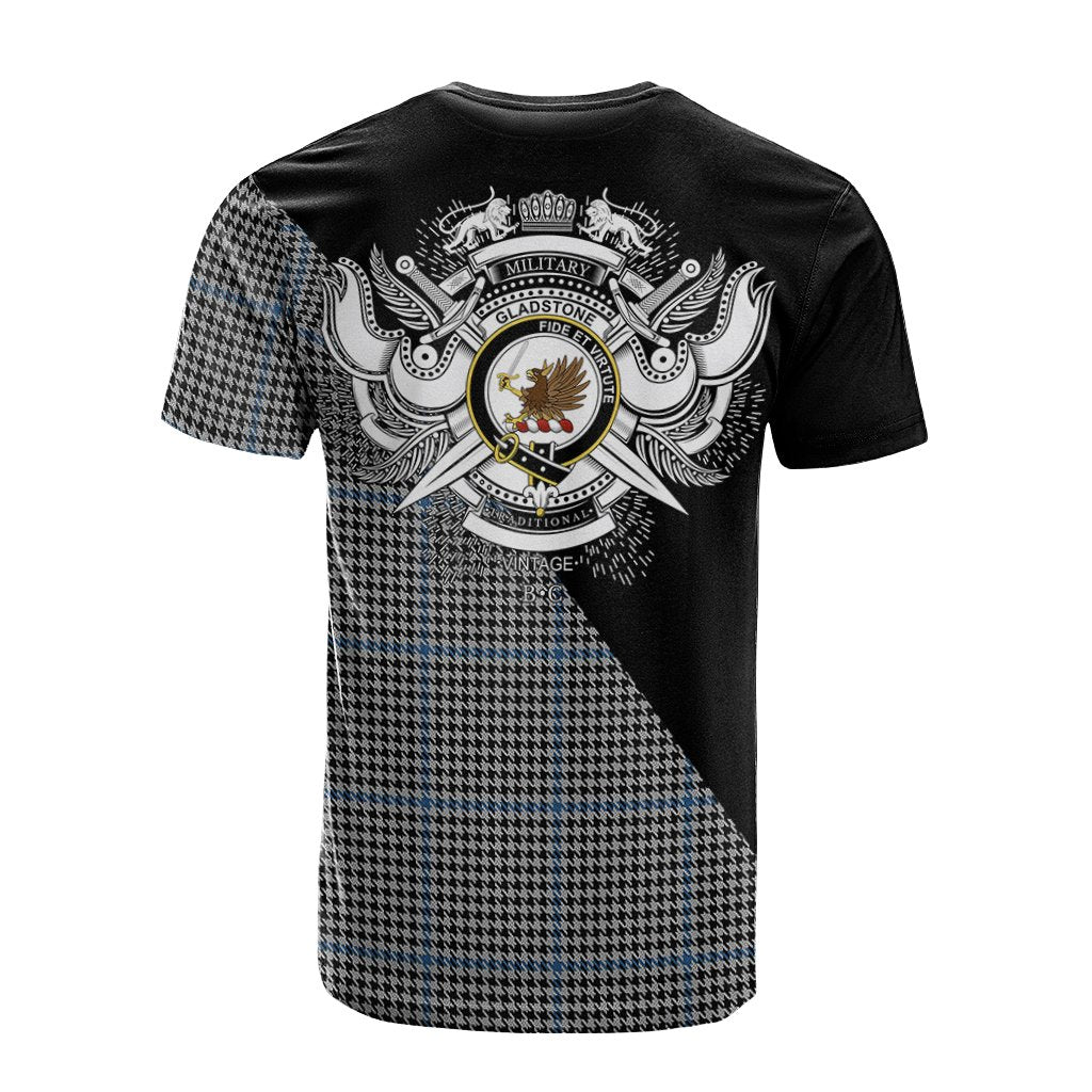 Gladstone Tartan - Military T-Shirt