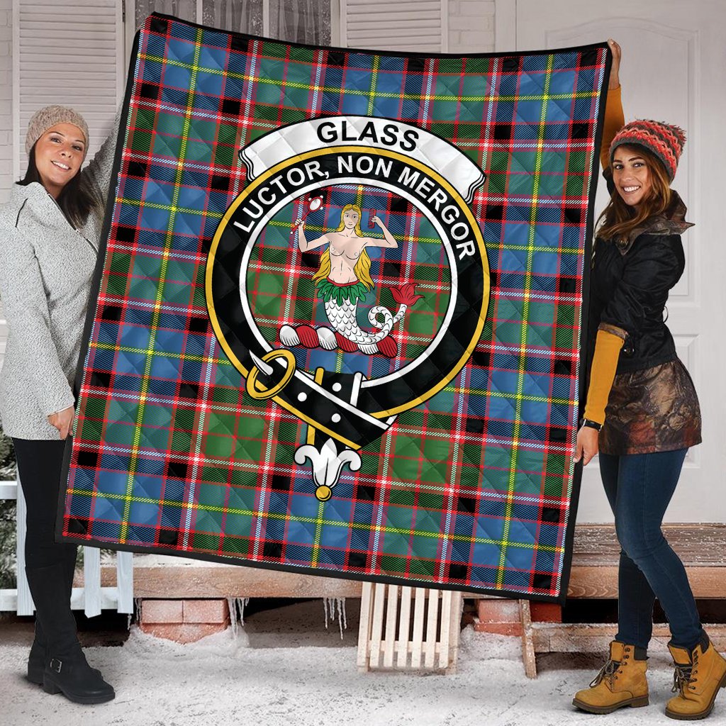 Glass Tartan Crest Quilt