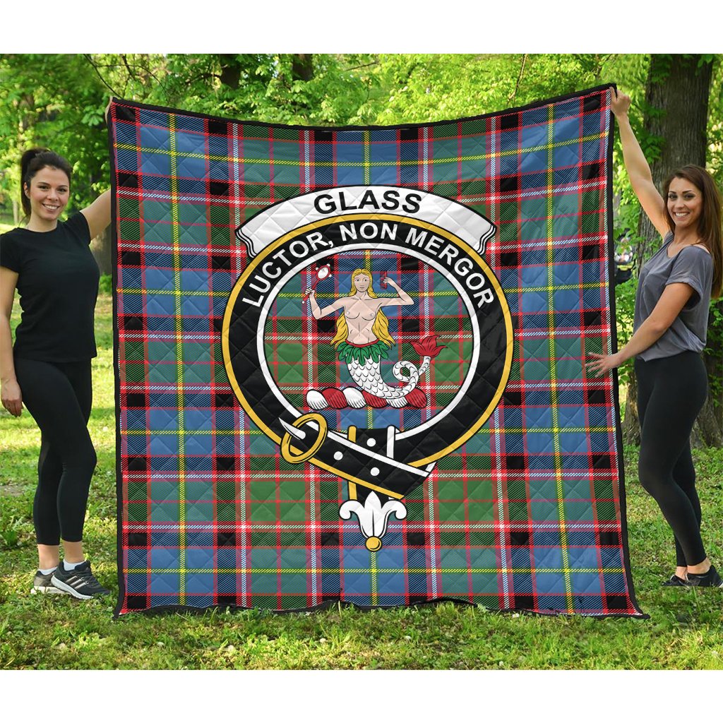 Glass Tartan Crest Quilt