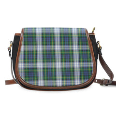 Gordon Dress Tartan Saddle Handbags