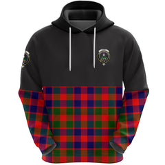 Gow of Skeoch Clan Half Of Tartan Hoodie