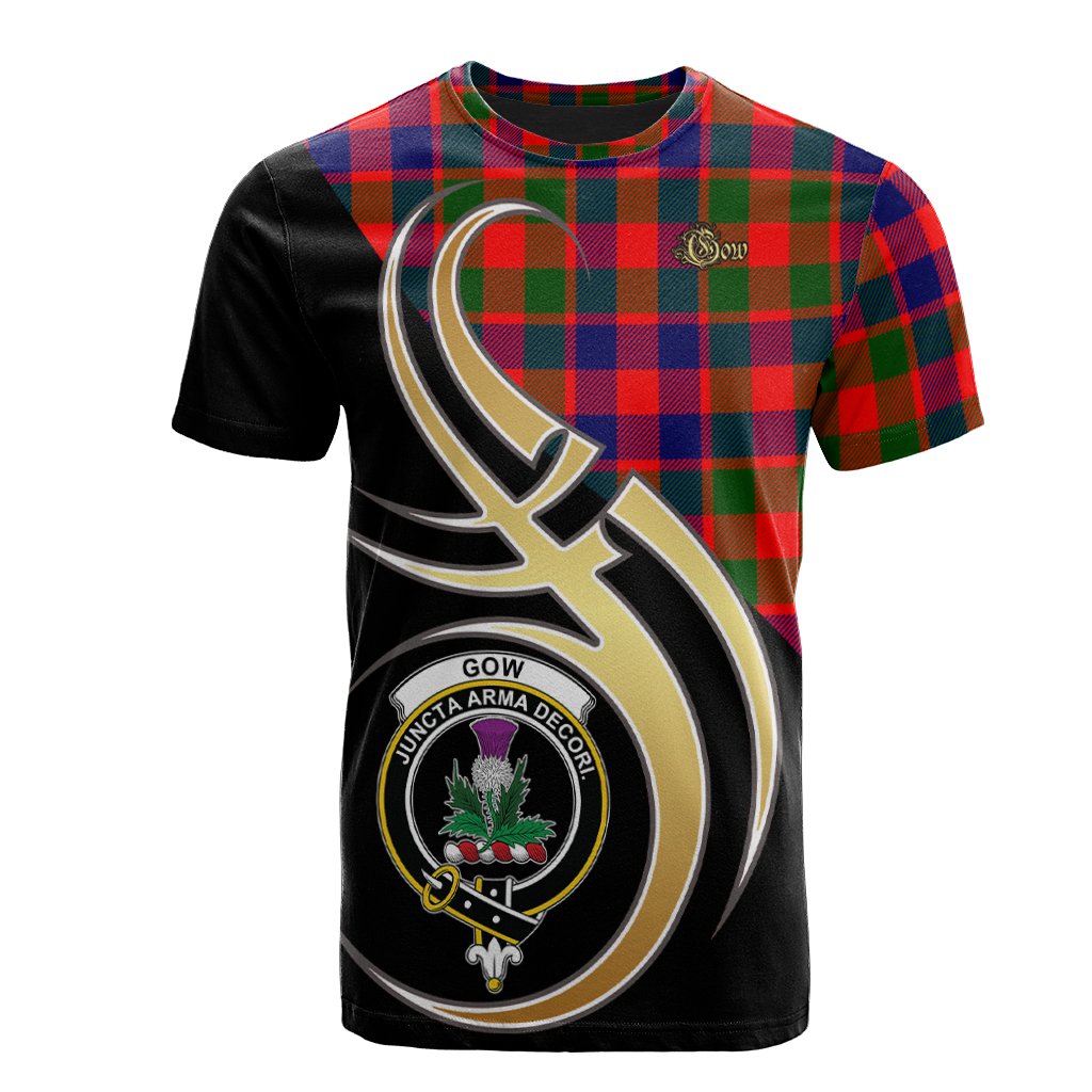 Gow of Skeoch Tartan T-shirt - Believe In Me Style