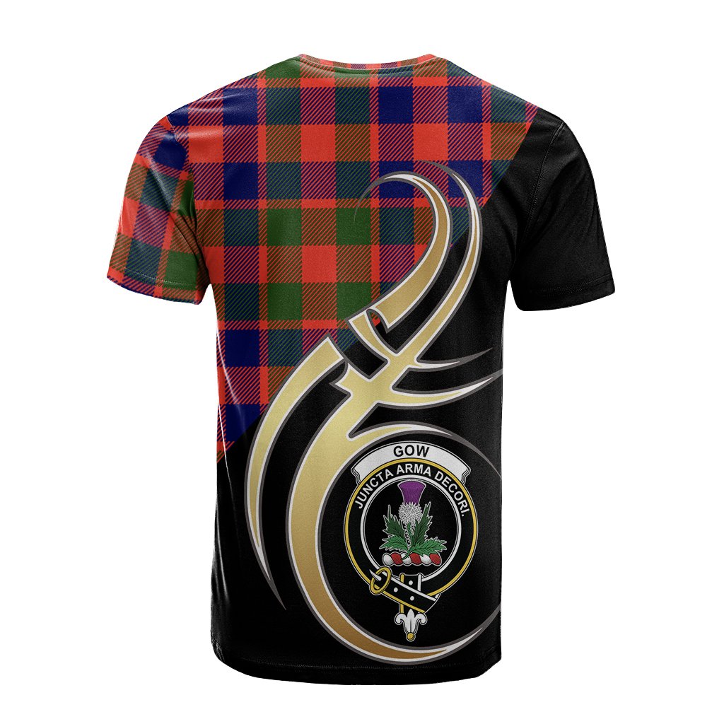 Gow of Skeoch Tartan T-shirt - Believe In Me Style