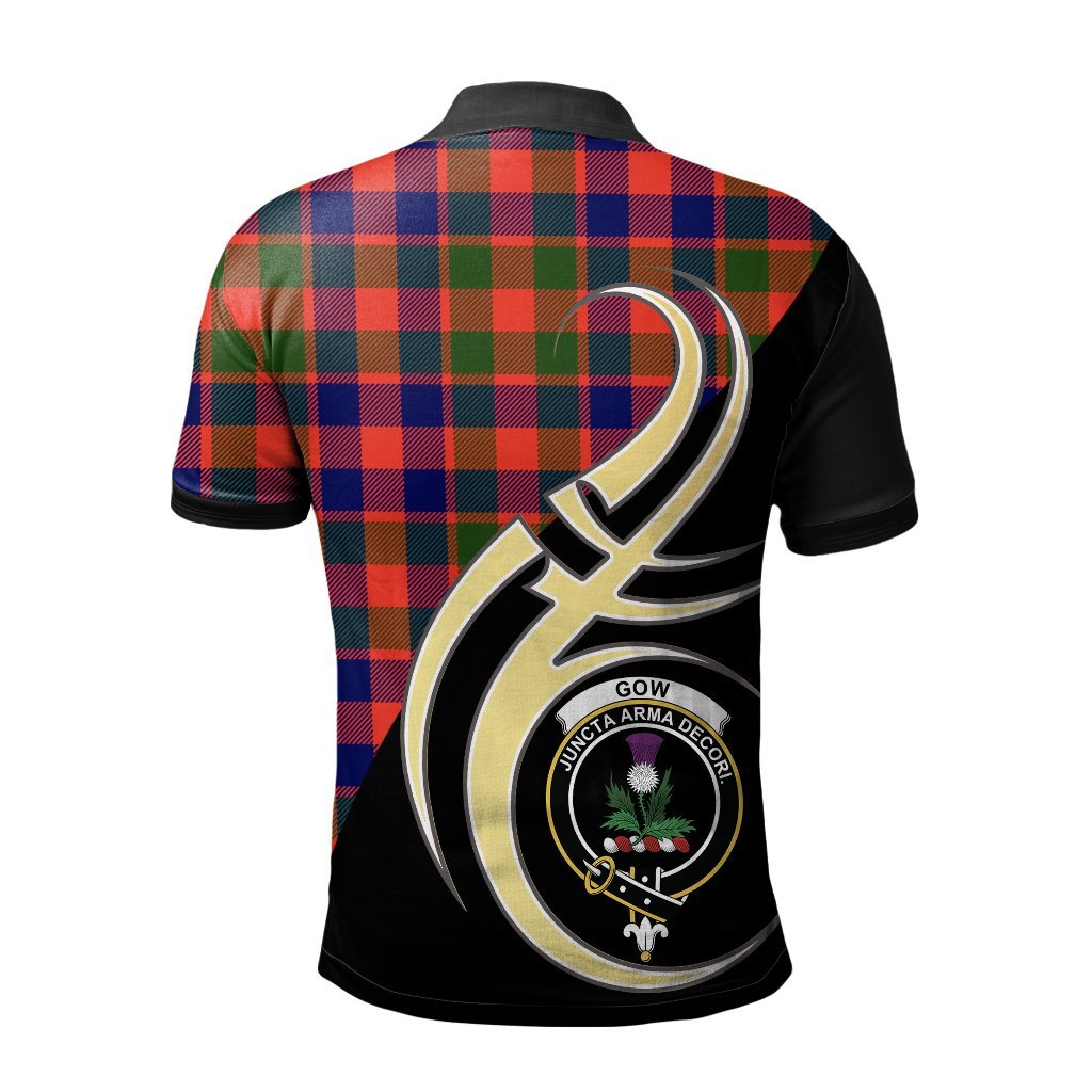 Gow of Skeoch Tartan Polo Shirt - Believe In Me Style