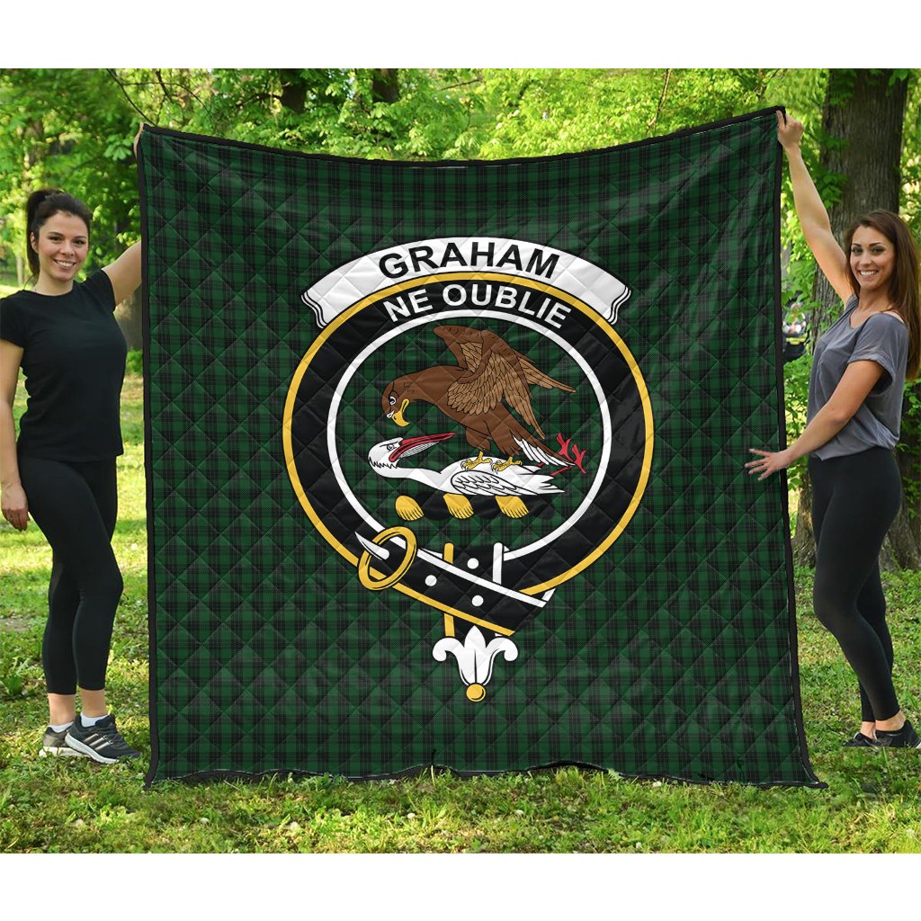 Graham Tartan Crest Quilt